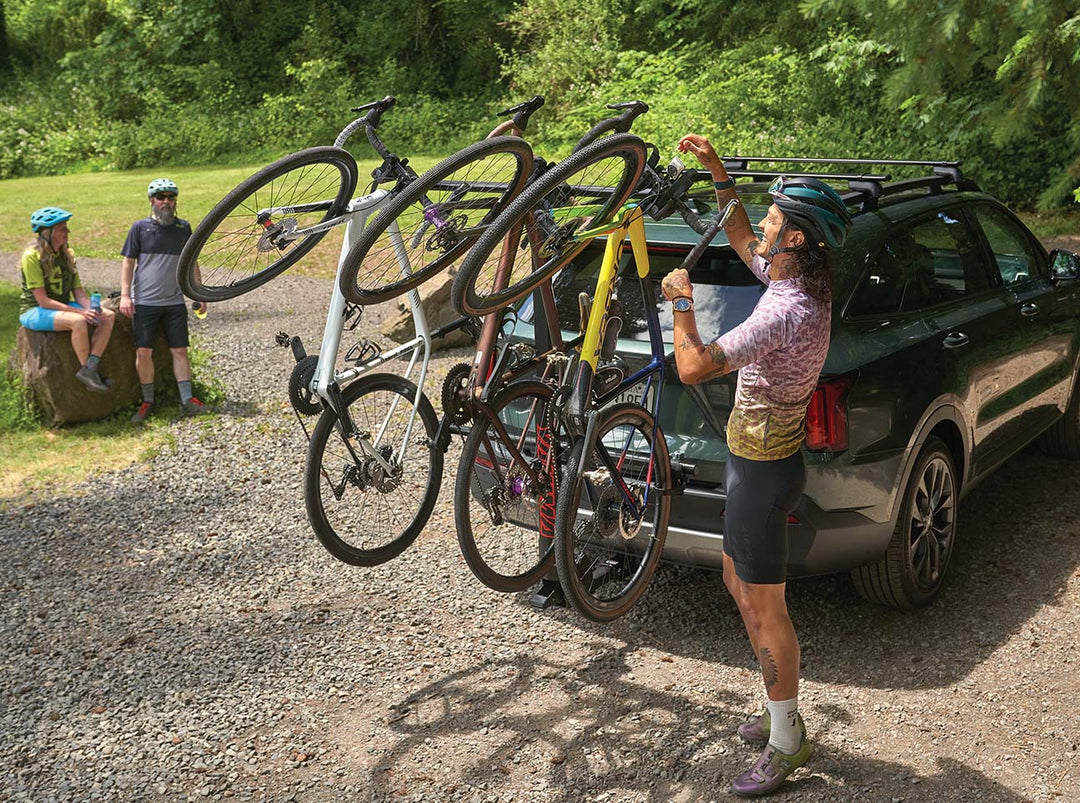 Portabicicletas de enganche vertical HangTight