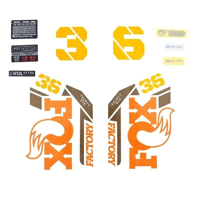 Kit de Calcomanías FOX 2021 36 F-S Root Beer Float