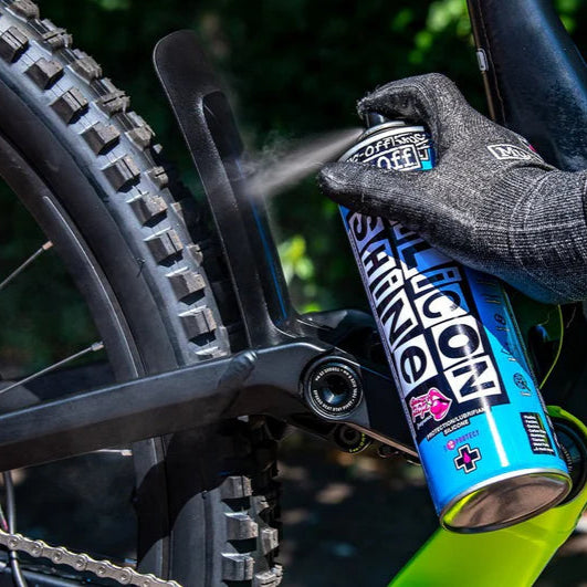 Spray Muc-Off Abrillantador de Bicicleta - Silicon Shine