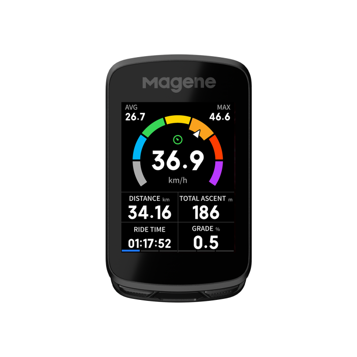 Ciclocomputador GPS inteligente C606 Pro