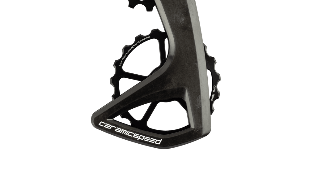 Guía de cadena OSPW RS de 5 rayos para SRAM Red/Force AX