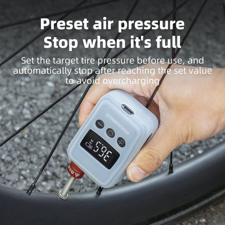 Mini bomba eléctrica portátil HW-125 150 PSI 500 mAh