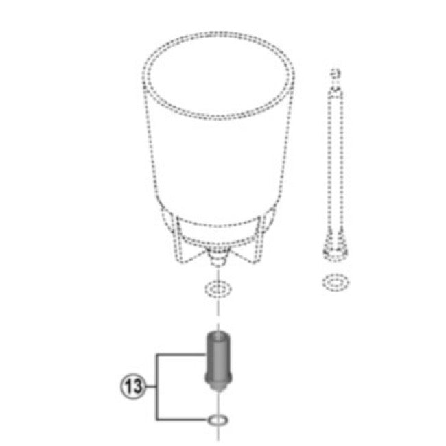 Adaptador hidráulico Shimano R8120/R9120