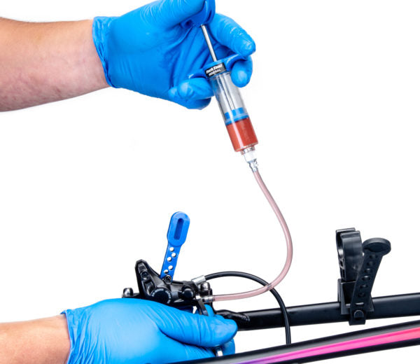 Kit de purga de frenos hidráulicos — Mineral