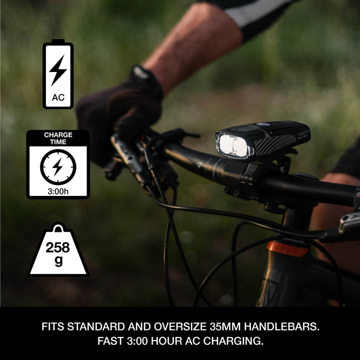 Luz delantera Lumina Dual 1800