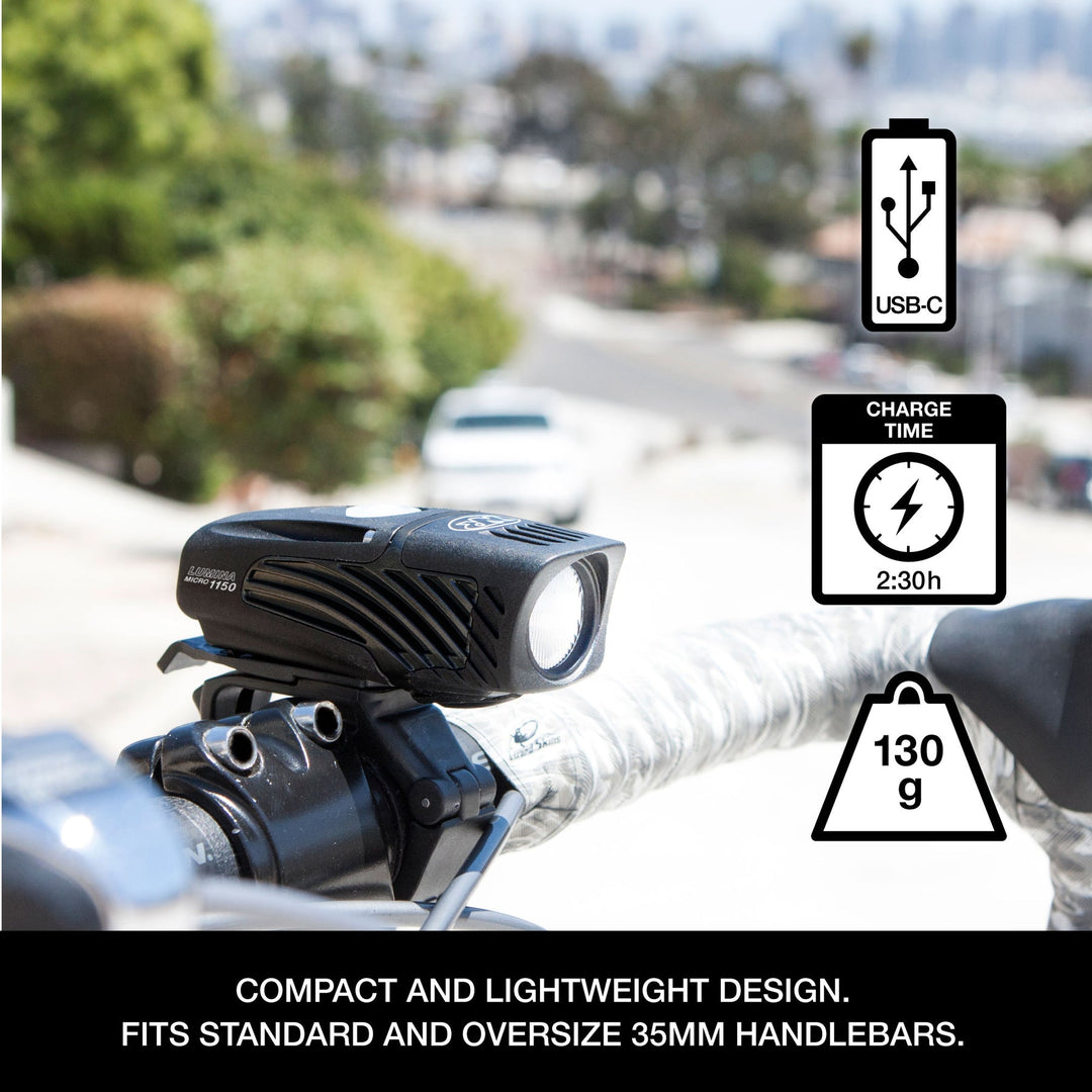 Luz delantera Lumina Micro 1150