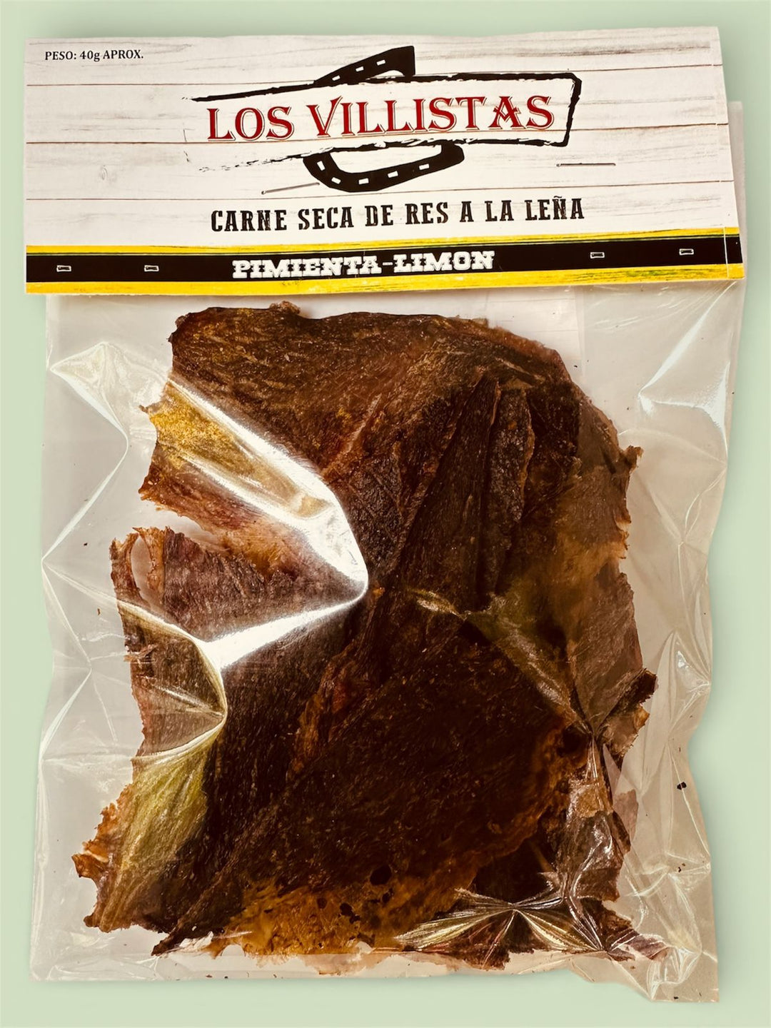 Carne seca de Res a la Leña