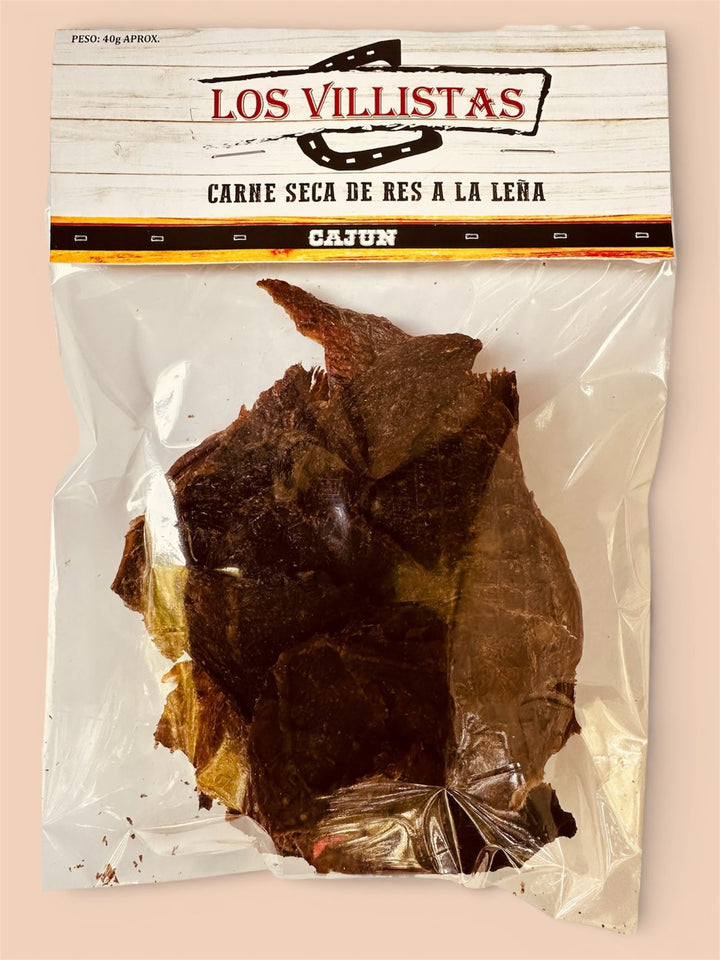 Carne seca de Res a la Leña