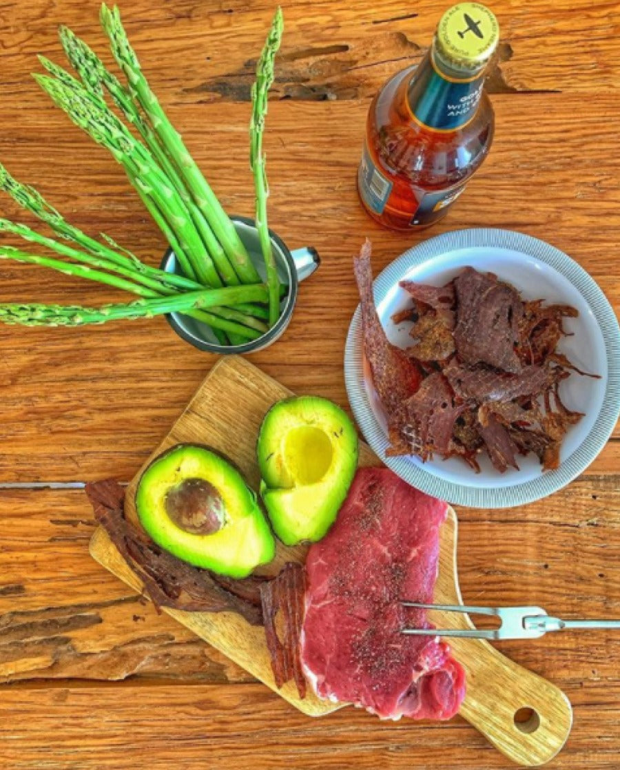 Carne seca de Res a la Leña