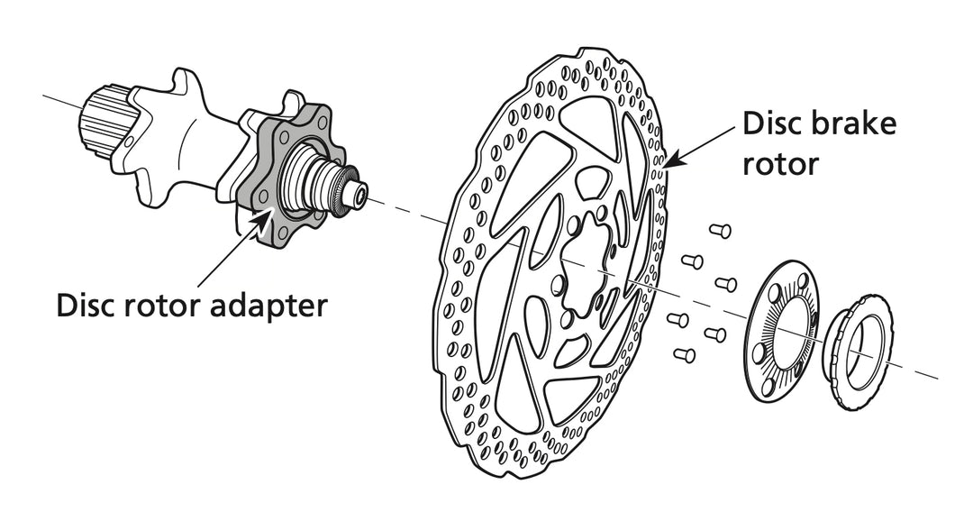 Adaptador para disco de freno Shimano RTAD05