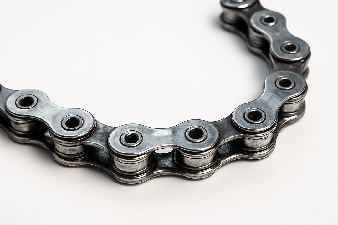 cadena para bicicletas realista 